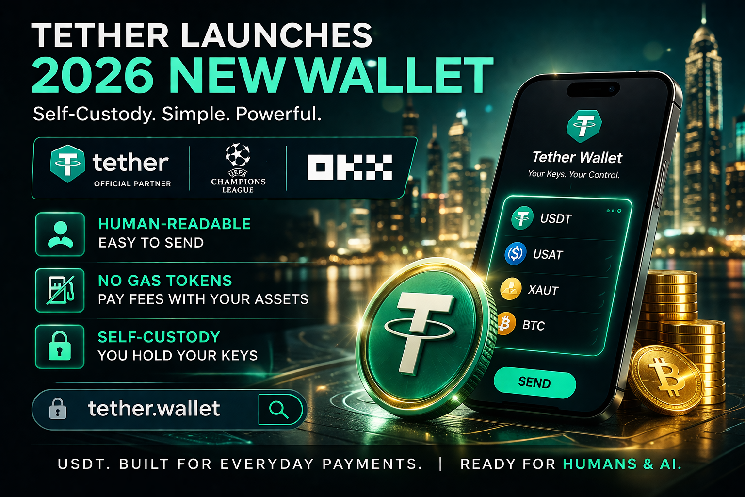 Tether Launches Self-Custody "Tether Wallet" — What It Means for USDT Users.png